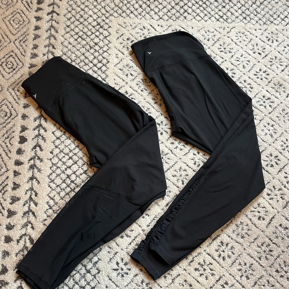 Two pairs of old navy leggings
